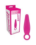 Plug Anal Finger Plug Jammy Jelly Anal Rosa
