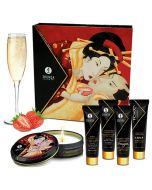 Kit Shunga Segredos de Geisha Morango e Champanhe