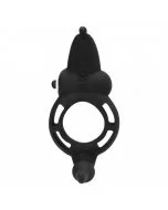 Anel Vibratório Superior Cock Ring Preto
