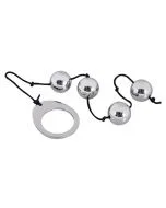 Bolas Anais em Metal Heavy Metal Anal Beads 1