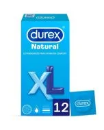 Preservativos Durex® Natural XL (12 Un)