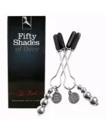 Pinças P/ Mamilos Adjustable Nipple Clamps 50 Shades Of Grey