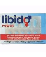 Potenciador Libido Power® Unisexo (10 Un)