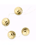 Bolas Ouro Vidro