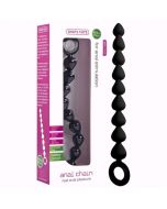 Tira de Pérolas Anais Chain Preto