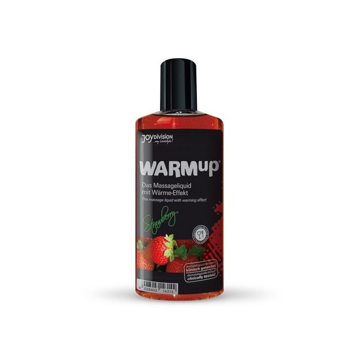 Óleo de Massagem WarmUp Morango (150 ml)