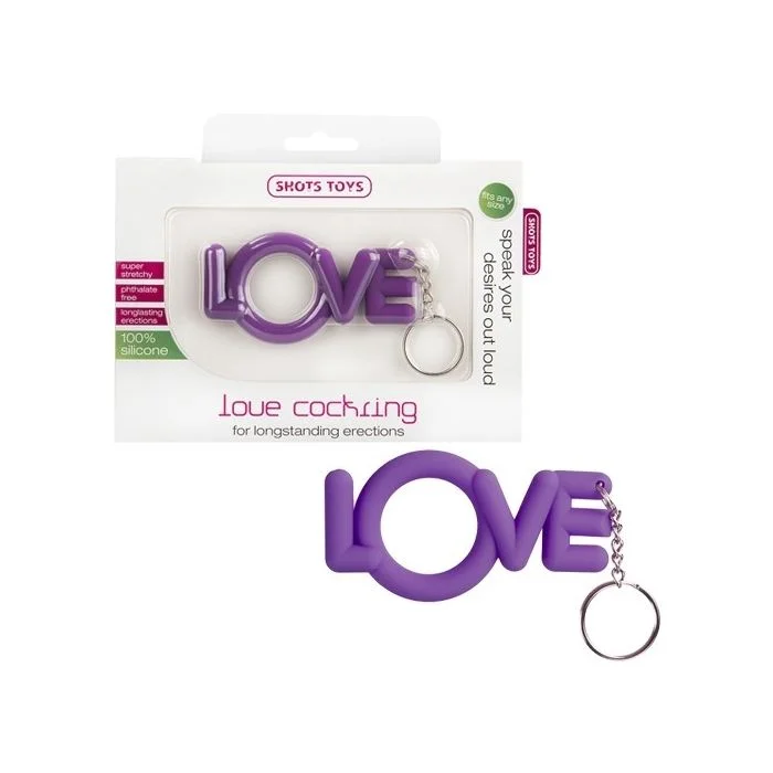 Anel Love Roxo