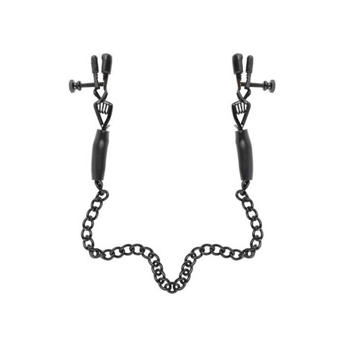 Pinças Para Mamilos Adjustable Nipple Chain Clamps Fetish Fantasy Series