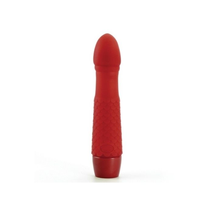 Vibrador Brigit Vermelho Embalagem Branca