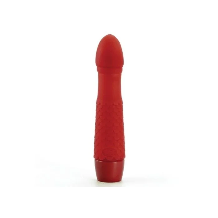 Vibrador Brigit Vermelho Embalagem Branca
