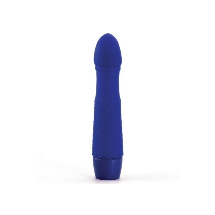 Vibrador Brigit Azul Embalagem Branca