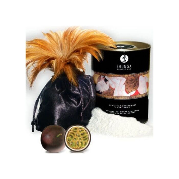 Pó Corporal Shunga Sweet Snow Frutos Exóticos (228 g)