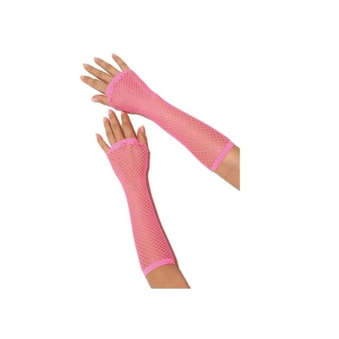 Luvas de Rede Rosa