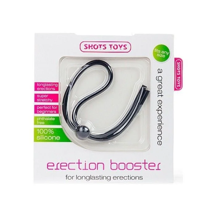 Anel Ajustável Erection Booster Preto Embalagem