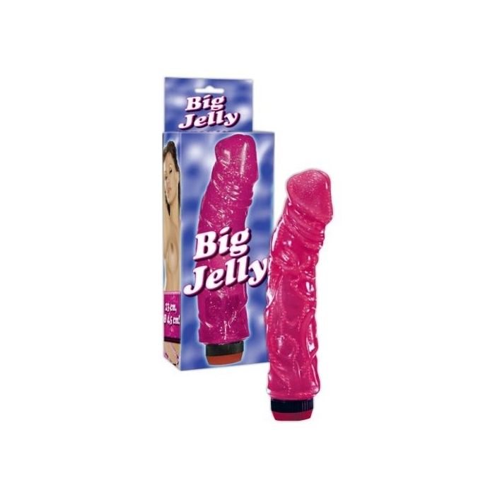 Vibrador Big Jelly Rosa