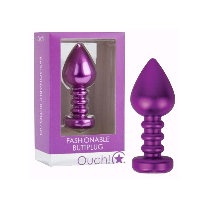 Plug Anal Fashionable Buttplug Roxo