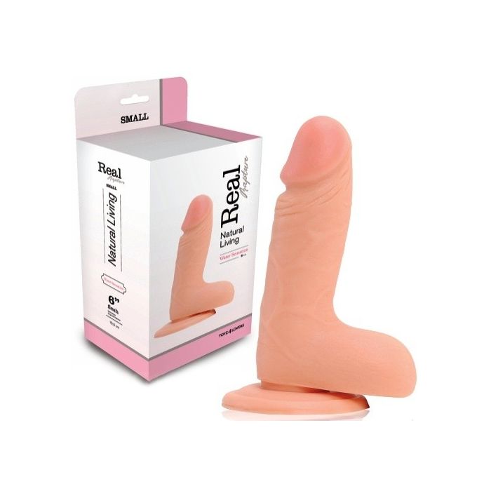 Dildo Real Rapture Water Sensations 6'' Branco
