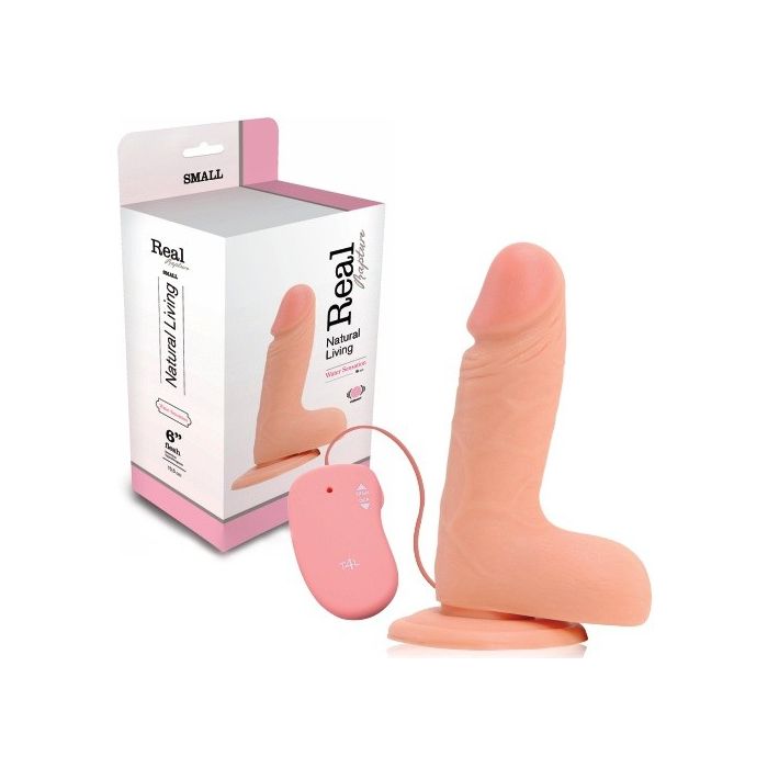 Vibrador Real Rapture Water Sensations 6'' Branco