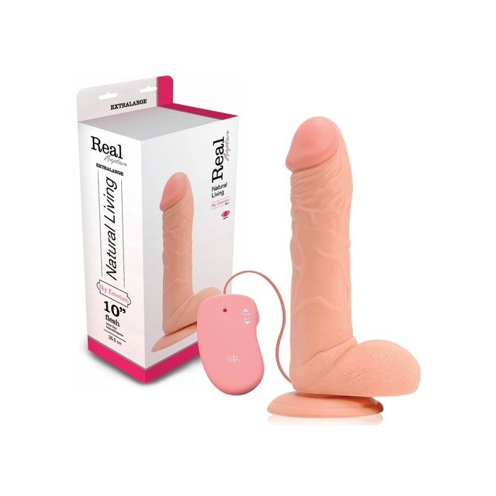 Vibrador Real Rapture Sky Emotion 10'' Branco