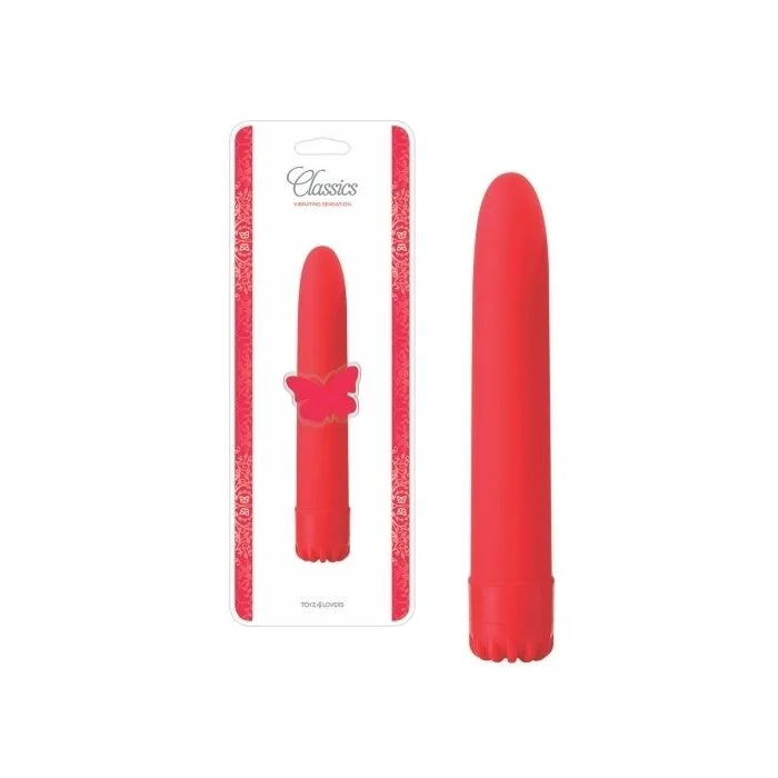 Vibrador Classics Vermelho Grande