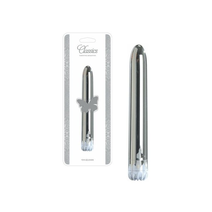 Vibrador Classics Prateado Médio