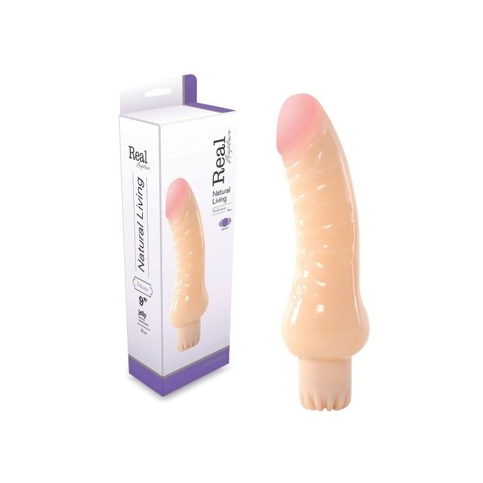 Vibrador Jelly Real Rapture Volcano 9