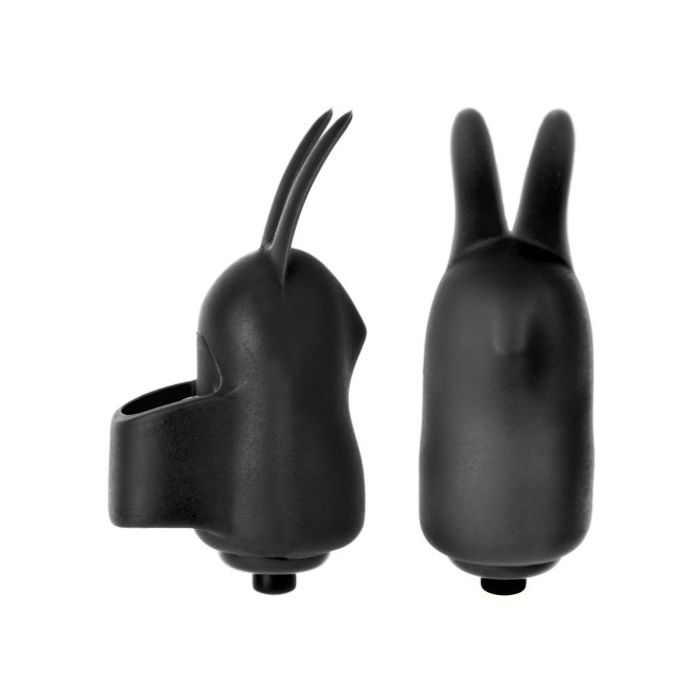 Vibrador Dedeira Power Rabbit Preto
