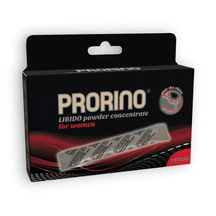 Potenciador Saquetas Prorino® Libido Powder Concentrate Mulher (7 Un)