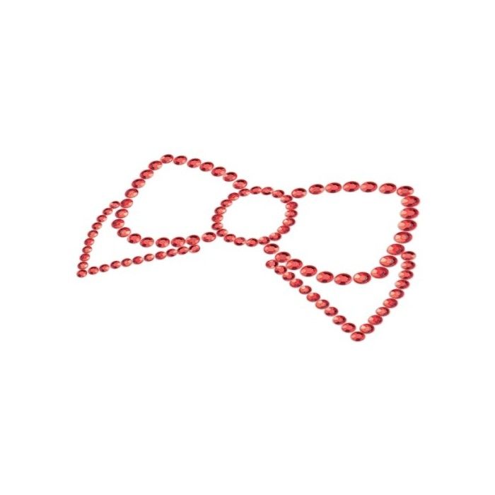 Cobertura Mamilos Mimi Bow Bijoux Indiscrets Vermelhos