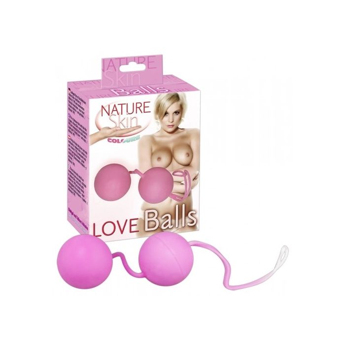 Bolas Love Balls Nature Skin Rosa