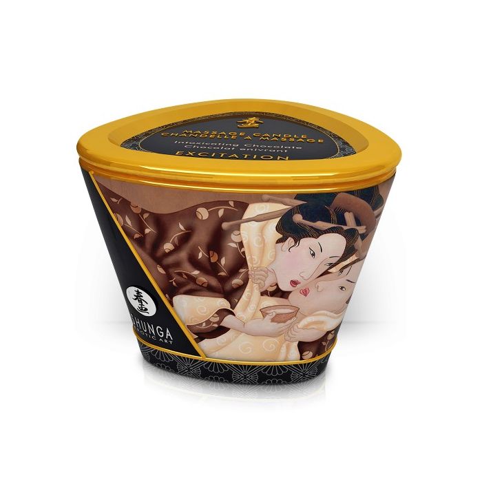Vela de Massagem Shunga Excitation Chocolate (170 ml)