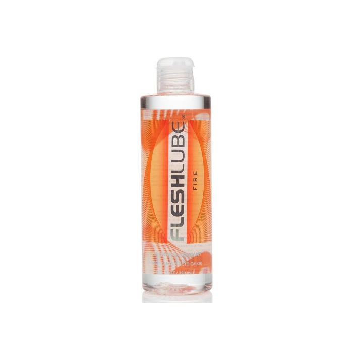 Lubrificante à Base de Água Efeito Calor FleshLube (250 ml)
