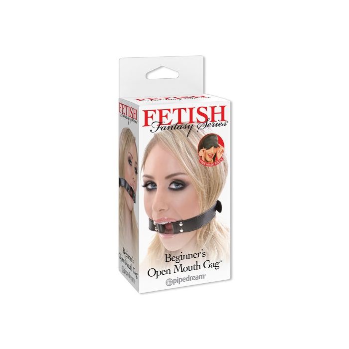 Mordaça Beginners Open Mouth Gag Fetish Fantasy Series Caixa