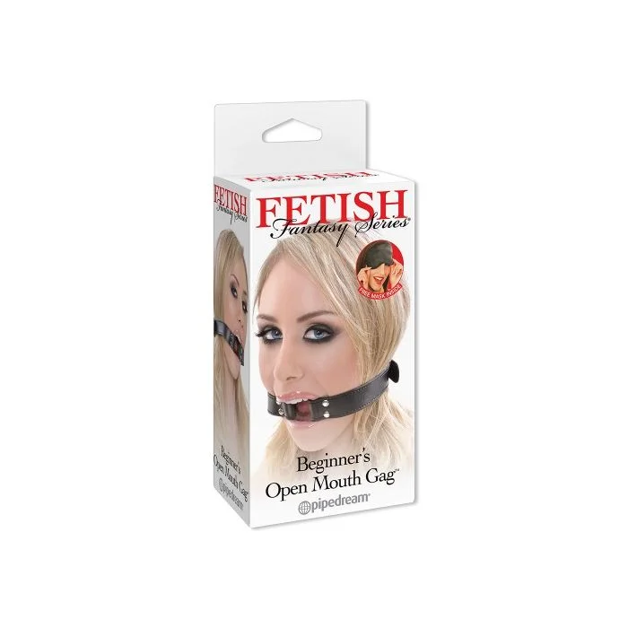 Mordaça Beginners Open Mouth Gag Fetish Fantasy Series Caixa