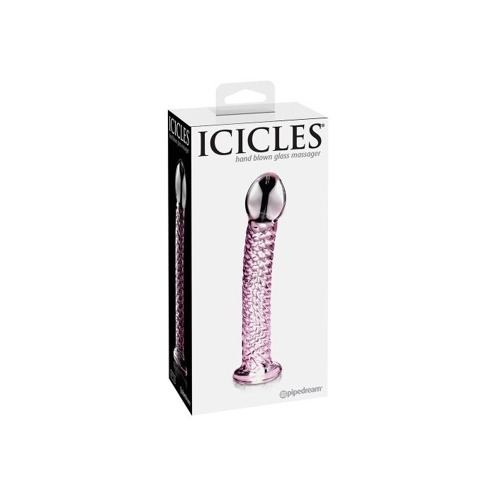 Dildo Vidro Icicles Nº53 Caixa
