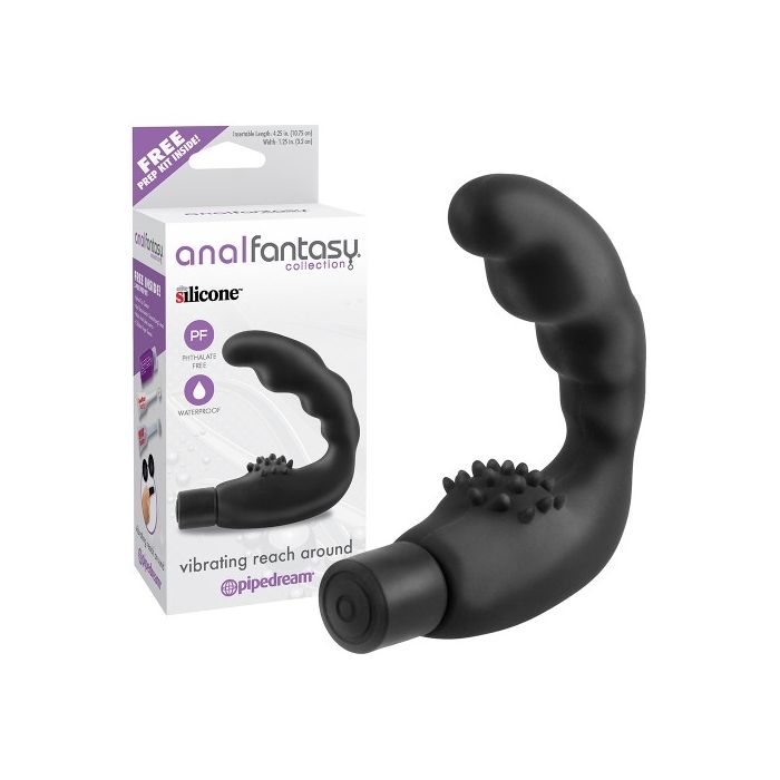 Plug Vibratório Vibrating Reach Around Anal Fantasy Conjunto