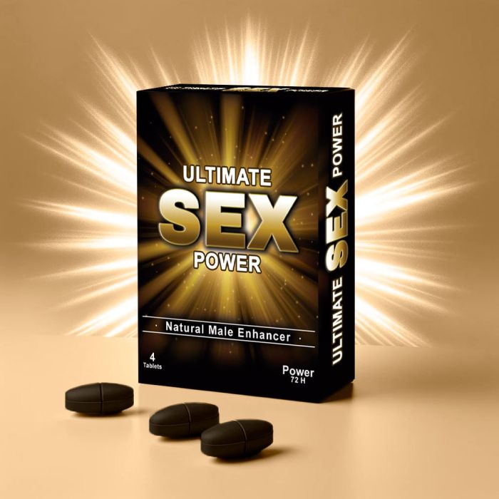 Potenciador Ultimate Sex® Power Castanho Homem (4 Un)