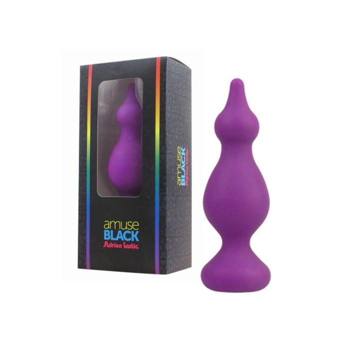 Plug Anal Amuse Black M Adrien Lastic Roxo