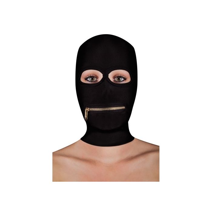 Máscara Extreme Zipper Mask Ouch! Preta
