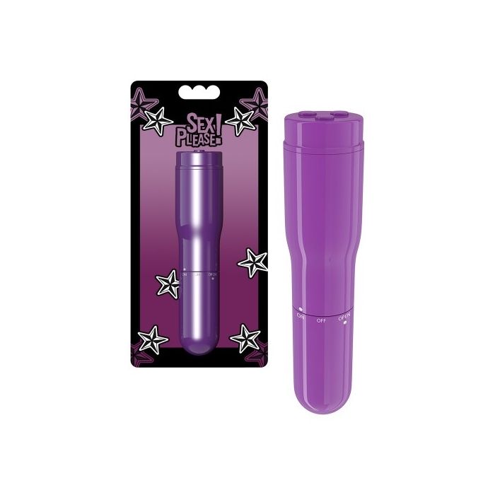 Mini Vibrador Sex Please! Sweet Sensations Roxo