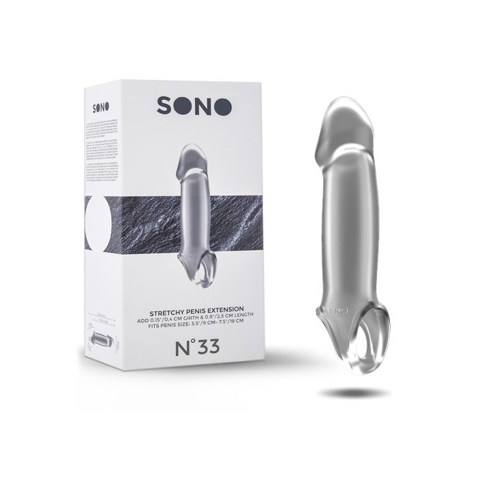 Manga Com Extensor Sono Nº33 Transparente Caixa