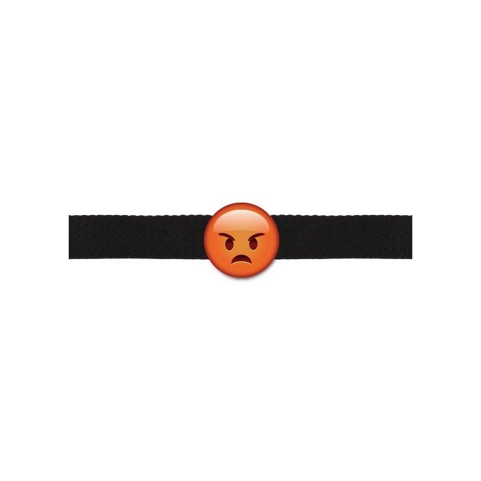 Mordaça Emogag Zangado