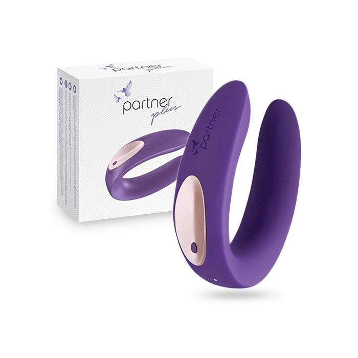 Vibrador Para Casal Partner Plus C/ Carregador USB Caixa