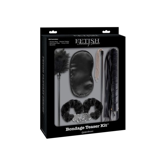 Conjunto Bondage Teaser Fetish Fantasy Limited Edition Caixa