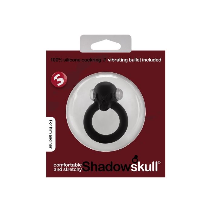 Anel Vibratório Shadow Skull Caixa