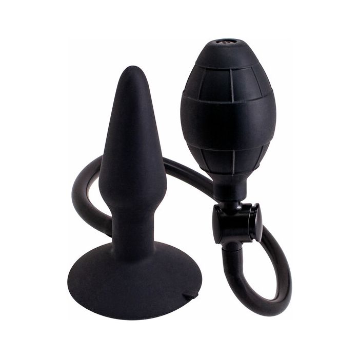 Plug Anal Insuflável Inflatable Butt Plug Silicone Pleasure Pequeno