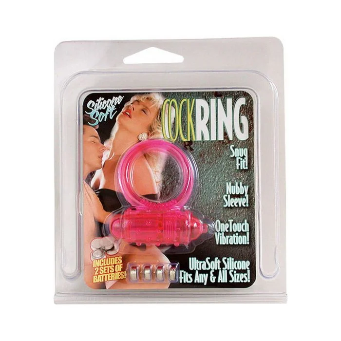 Anel Vibratório CockRing Rosa