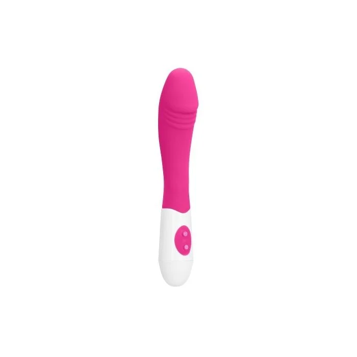 Vibrador em Silicone Ribbed Gc Rosa 2