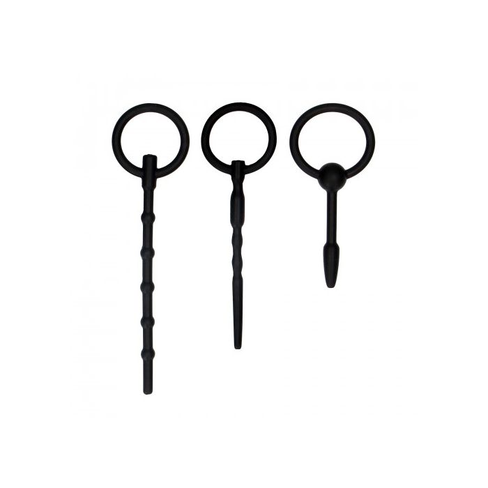 Conjunto de Dilatadores de Uretra Silicone Plug Set Ouch!