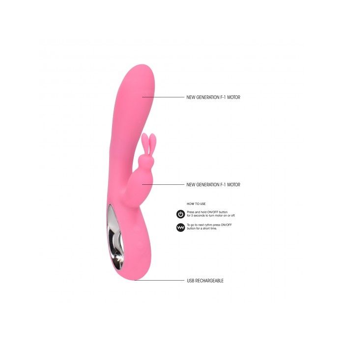 Vibrador Recarregável Lily Rosa 3